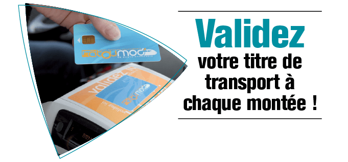 Validez votre titre de transport